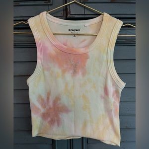 Playboy by Pacsun Tie Dye Tank Top